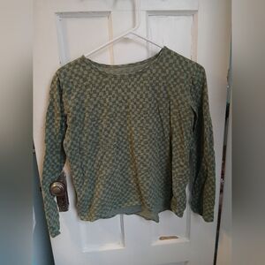 Girls 14-16 XXL Gap Long Sleeve Shirt Teen Clothing Checkered Top